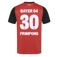 Maglia Calcio Bayer Leverkusen Jeremie Frimpong #30 Prima Divisa 2024-25 Manica Corta